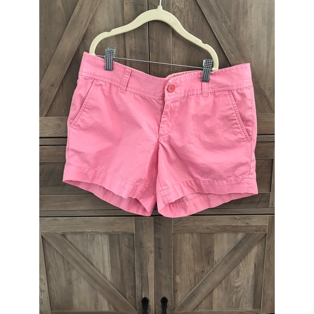 Lilly Pulitzer Callahan Chino Shorts Pink Low Rise Size 4 Preppy Casual Resort